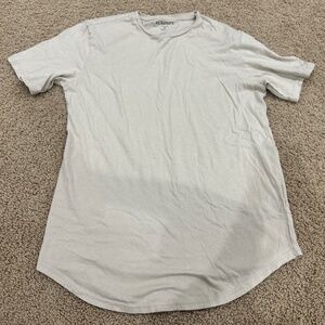 tan pacsun basics mens tee
